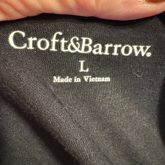 ❤️* BLACK & WHITE PRINT Hi-Lo TOP  LARGE - Picture 7 of 7